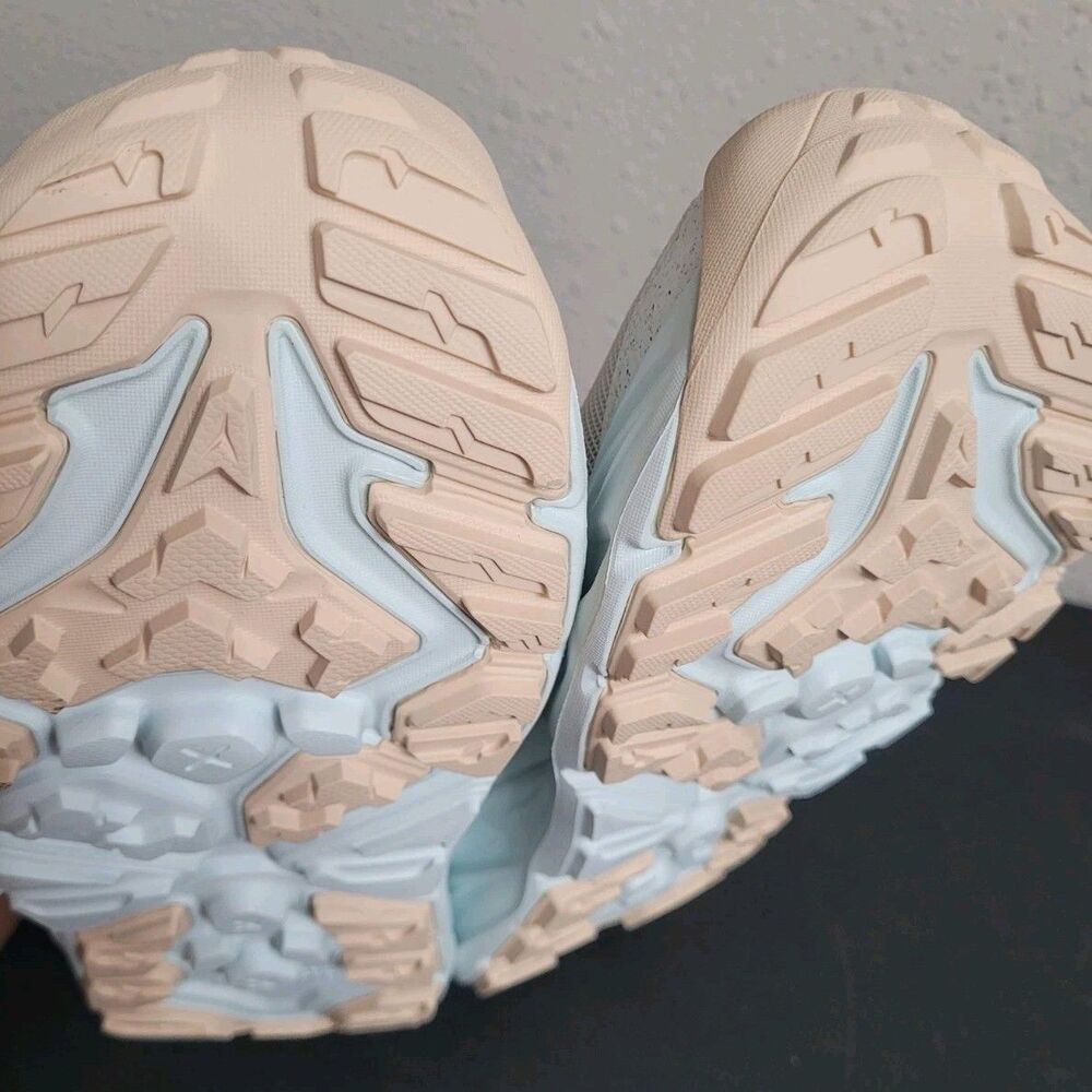 HOKA Hopara 2 Wmn's 10B ANW Cream Mint Lavender Trail Hiking Sandals Water Shoes - Picture 10 of 12